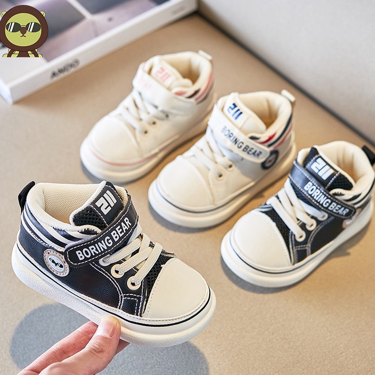 Recomended.. "FREE BOX" SIZE 20-27   Sepatu Boots Anak-Anak  Sepatu Sneakers Anak-Anak Korea LV0379