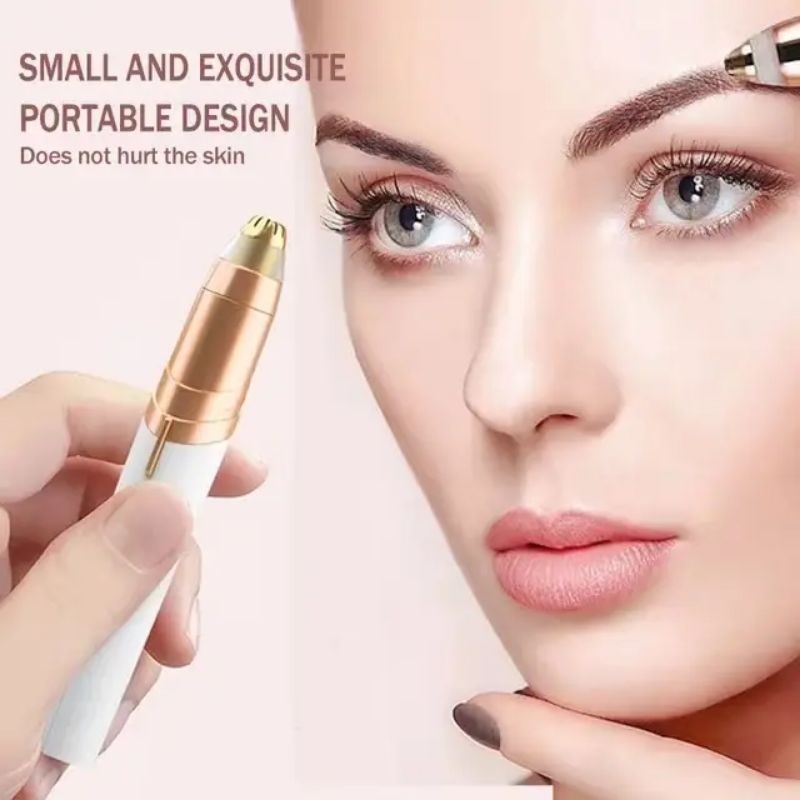 (FREE BOX) Alat Cukur Alis Elektrik / Pencukur Alis / Pisau Cukur Alis Elektrik