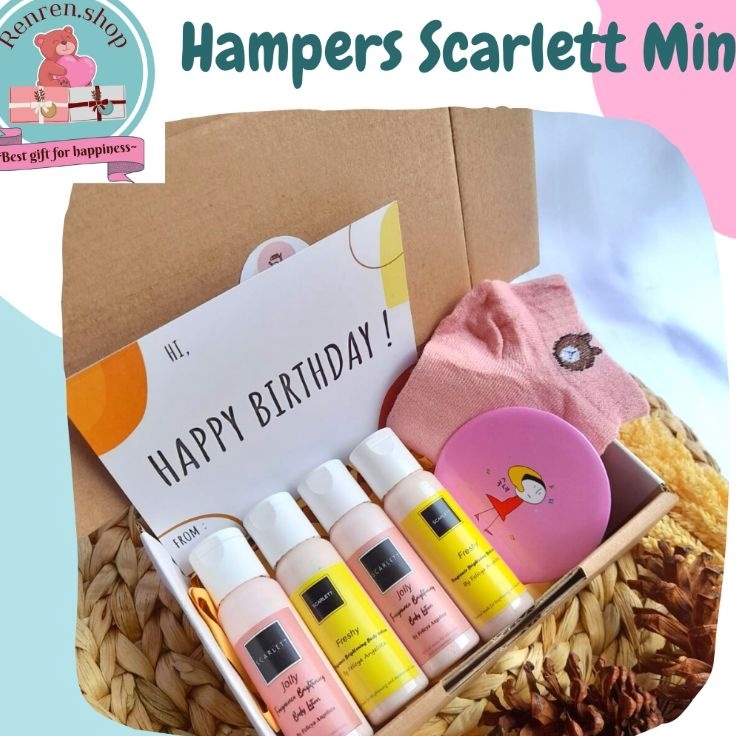 

HAMPERS SCARLETT MINI KADO VALENTINE HAMPERS ULTAH MURAH