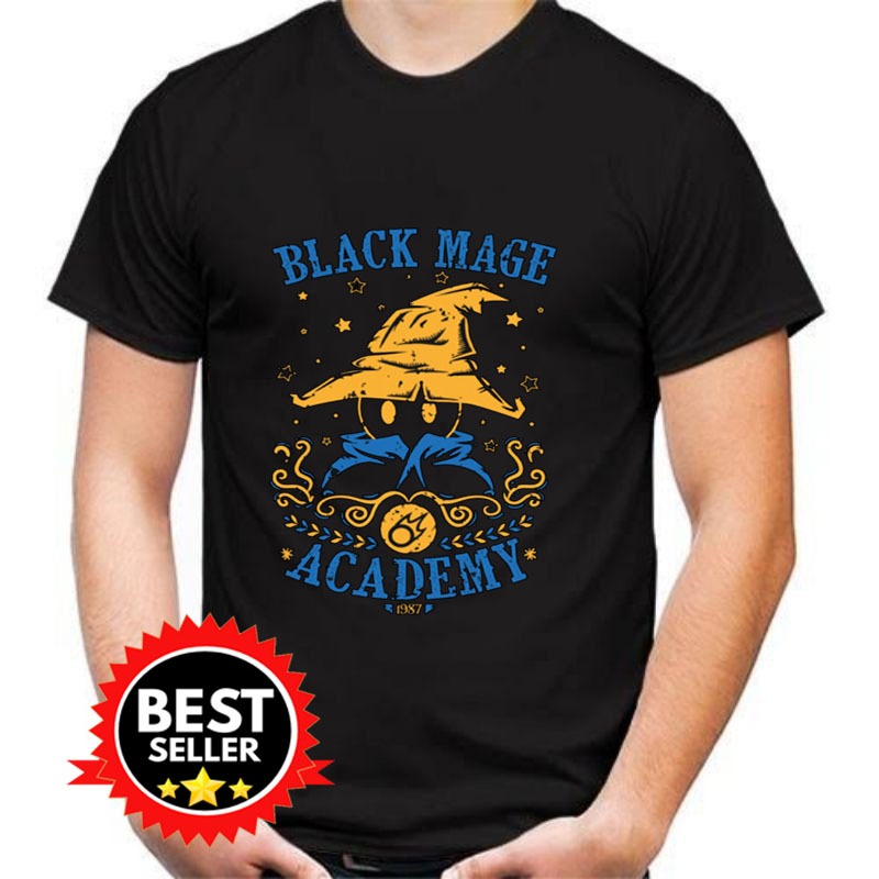 T-Shirt Black Mage Academy Final Fantasy Kaos