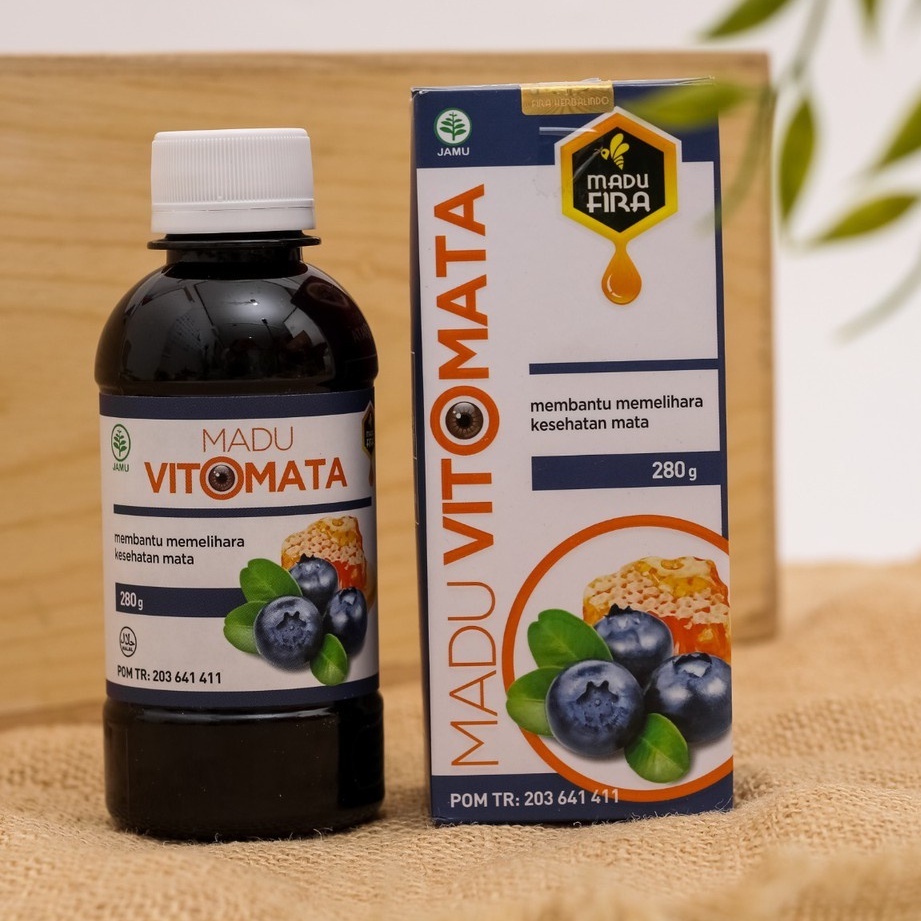 Madu Vitomata perbotol isi 280 gr - herbal Madu untuk Memelihara Kesehatan mata