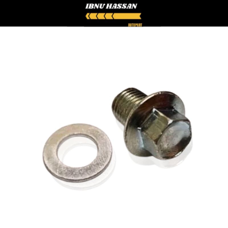 BAUT OLI MESIN HONDA & YAMAHA 12mm (kunci 12) baut oli mesin beat vario nmax adv