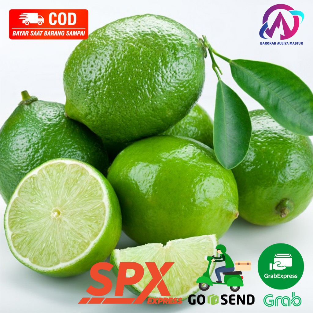 

Buah Segar Jeruk Nipis Asam Limau Lime 500 Gram Sayuran Fresh BAM Pasar Online Murah Padang