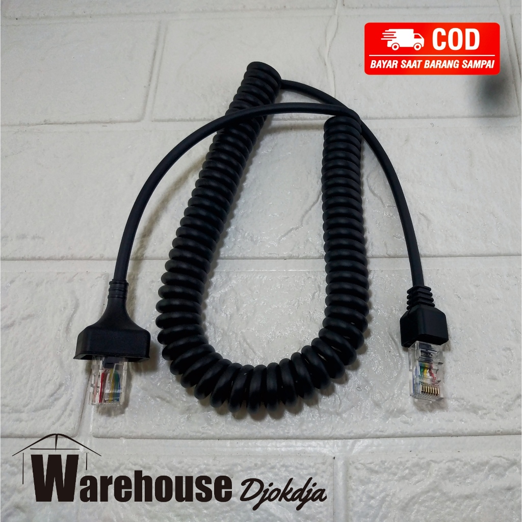 Kabel Mic Kenwood Kabel MIG Kenwood Spiral Rig Radio Kabel kenwood TM271 TM281 281 tm 271 KMC32 MIK