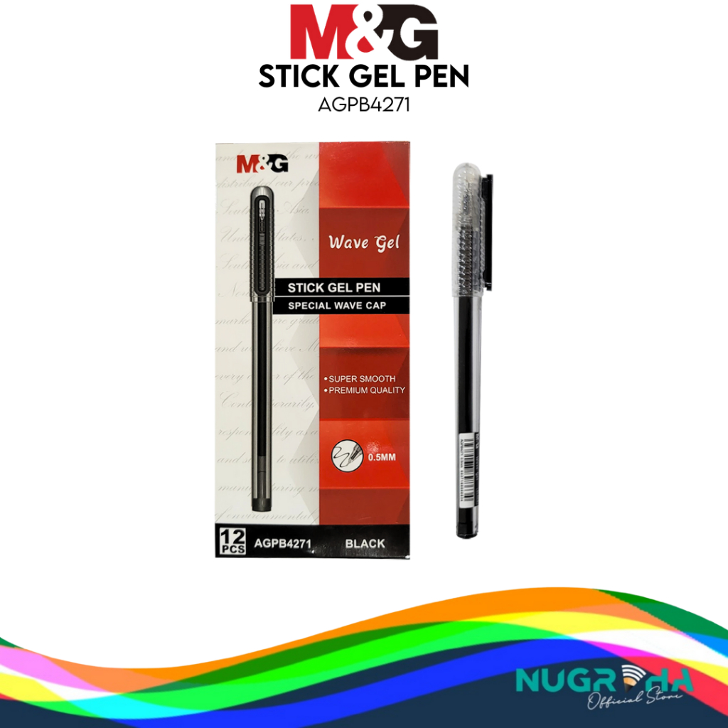 

M&G Stick Gel Pen AGPB4271 0.5 mm Pena Pulpen