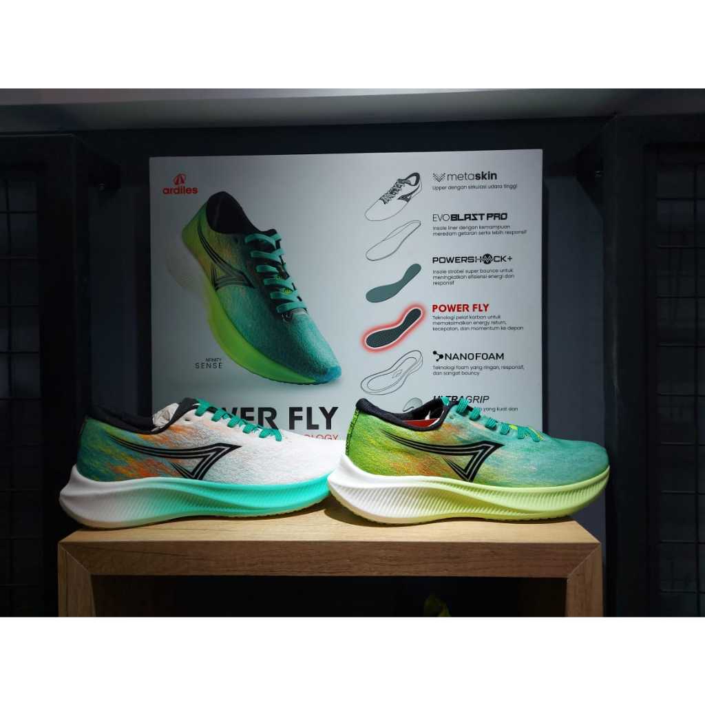 SEPATU LARI RUNNING ARDILES NFINITY SENSE  PRO ORIGINAL