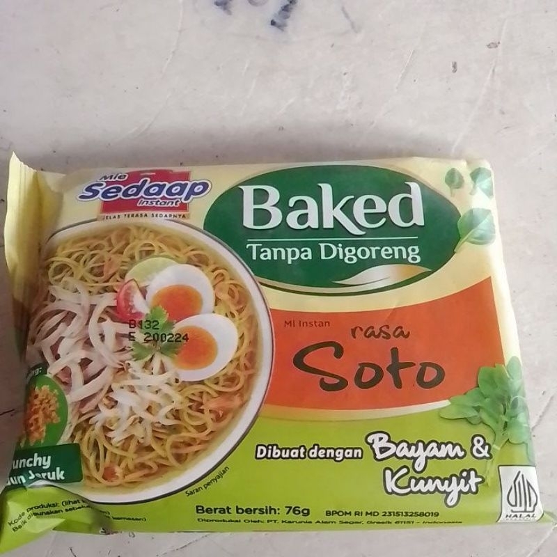 

mie sedaap Baked