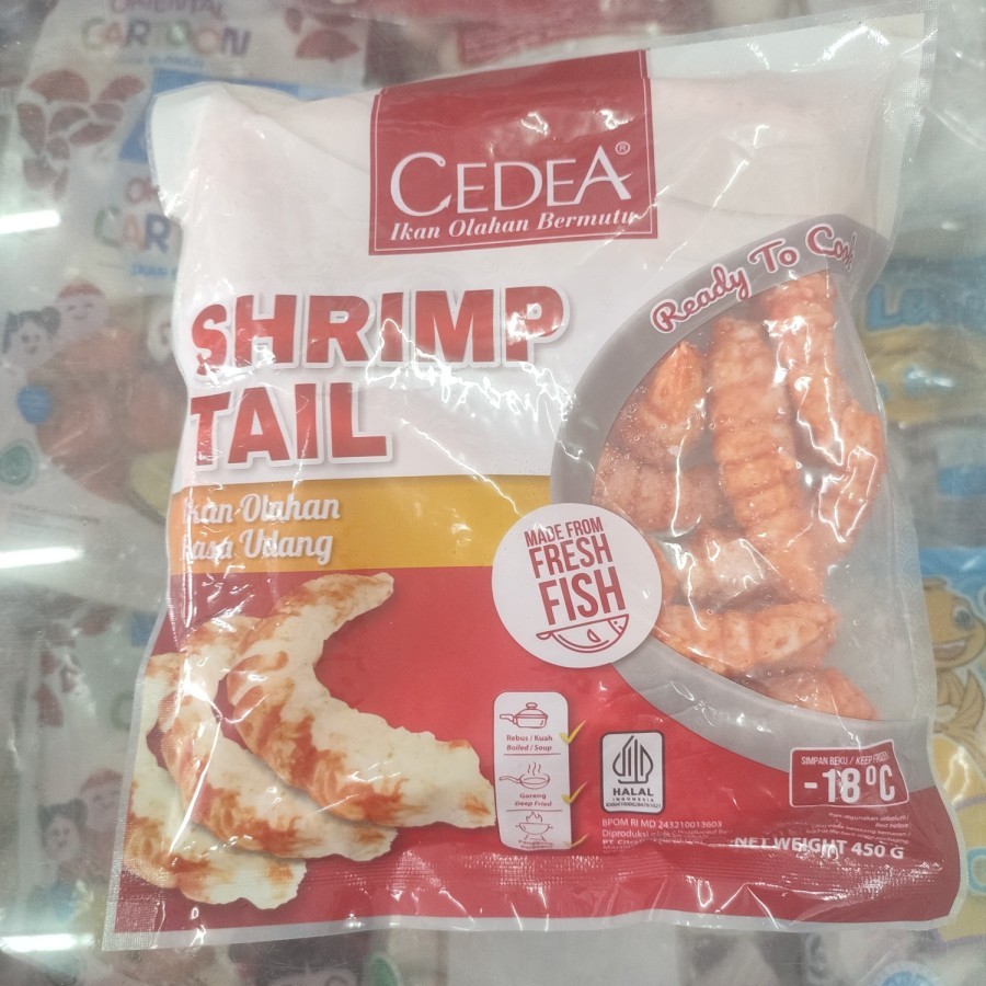 

CEDEA SHRIMP TAIL 450gr