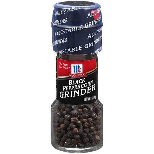 

McCormick's BLACK PEPPER GRINDER 28 GRAM / BUMBU MASAK LADA