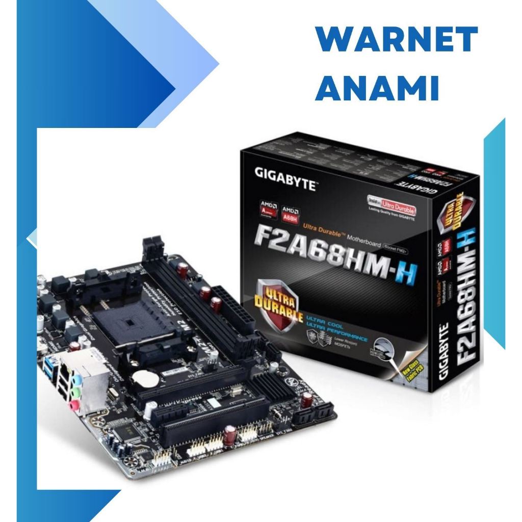Gigabyte GA-F2A68HM-H (AMD A68, 2xDDR3, VGA, 2PCI-E)