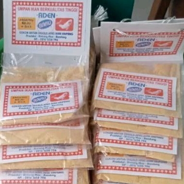 Umpan pancing ikan mas wangi jagung jasuke aden jagung keju + d13 siap pakai