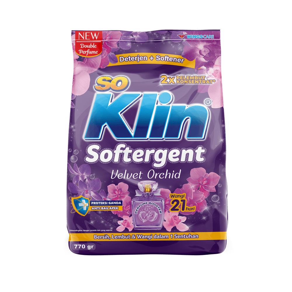 So Klin Softergent Double Parfume 770 gram