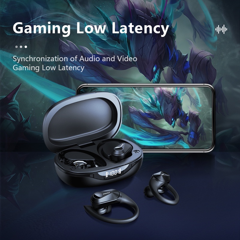 BIG PROMO Lenovo Thinkplus LP75 OWS Earphone Bluetooth 5.3 Sport Headset IPX5 Waterproof HIFI Stereo
