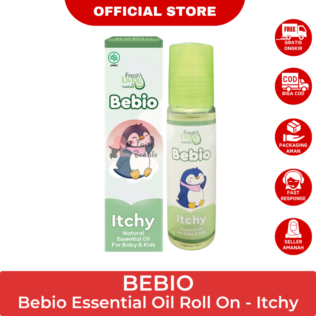 FreshLiving Bebio Itchy freshcare bebio minyak angin untuk anak