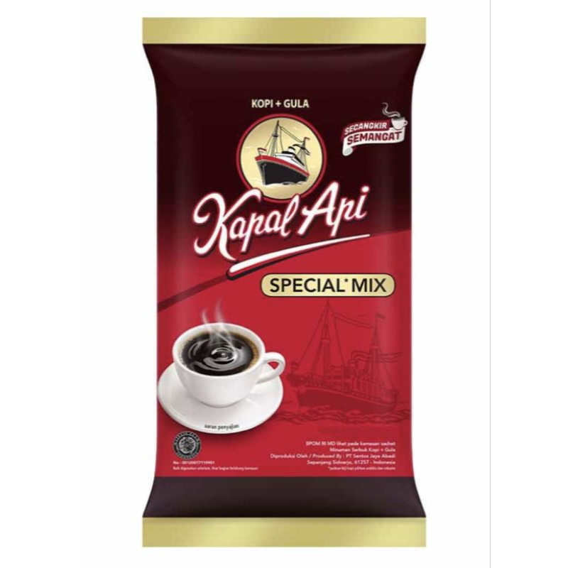 

Kopi Kapal Api Special Mix / Kopi Gula Aren / Kopi Susu 1 sachet (growceries.idn)