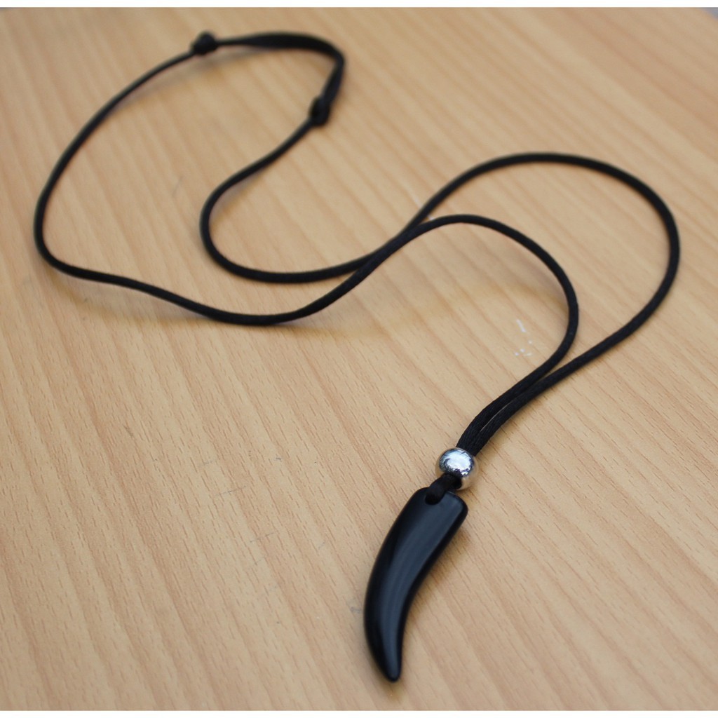 3pcs Viral Kalung taring/kalung pria - wanita terbaru/kalung viral/kalung murah/kalung bandul/kalung