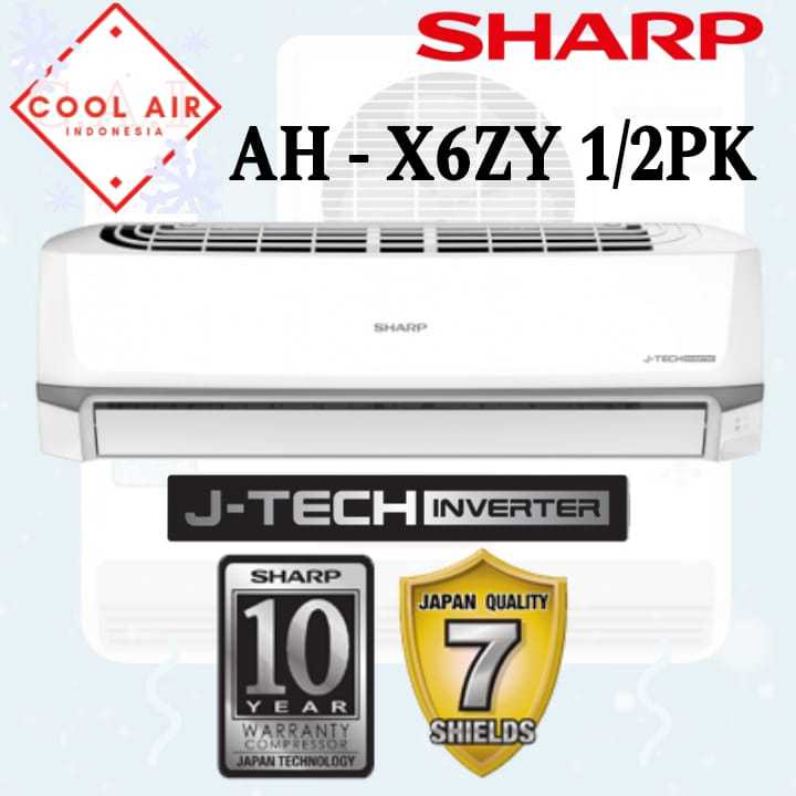 Ac Sharp Split 1/2 PK Inverter AH-X6ZY