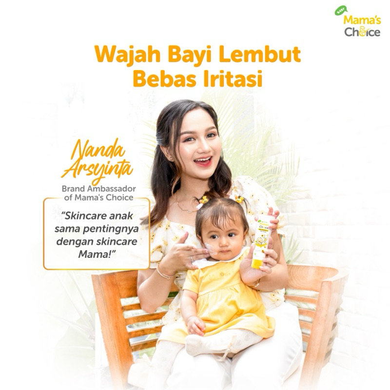 Mama’s Choice Baby Face Cream wajah bayi BABY daily nourishing anak mamas choice mama