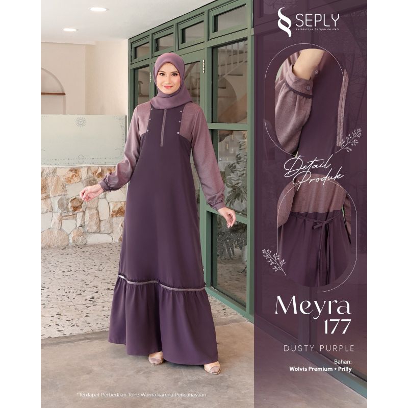 Gamis Meyra 177 Dusty Purple