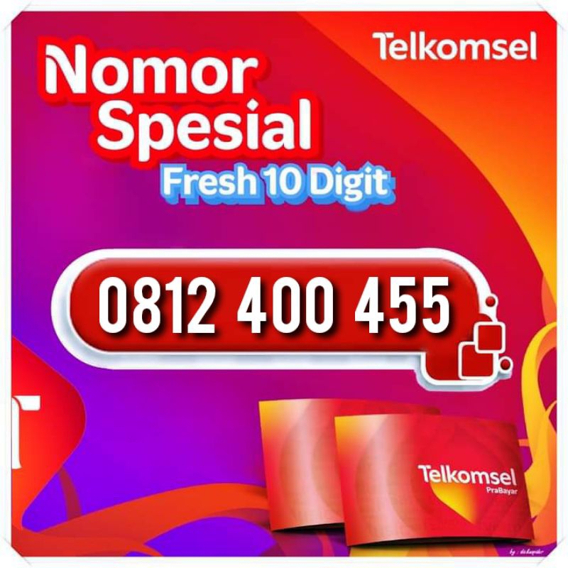 Nomor Cantik Simpati 10 Digit Prabayar Seri ABB ABB 400 455 Angka Rapi 0812 400 455