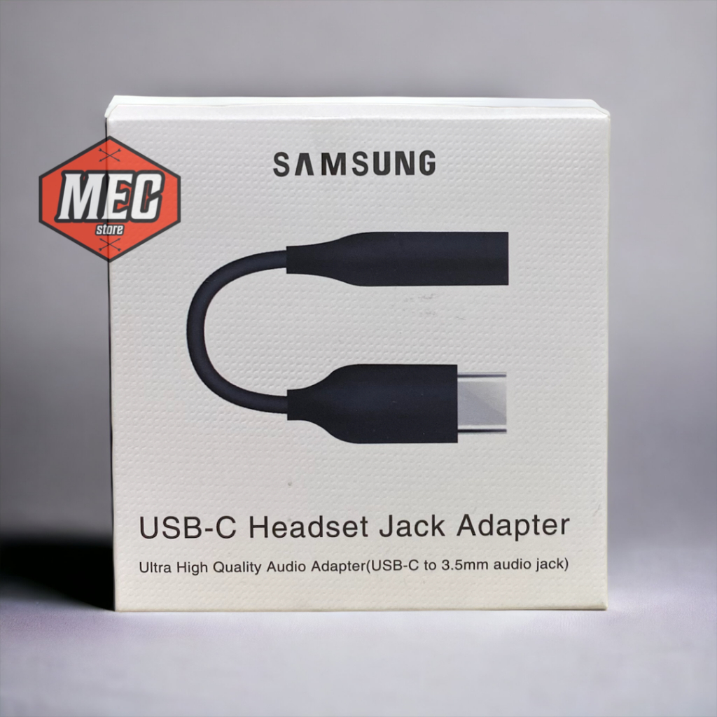 Kabel Audio Splitter SAMSUNG USB Type-C to JACK 3,5mm/ Sambungan HEADSET SAMSUNG USB Type-C ke Jack 