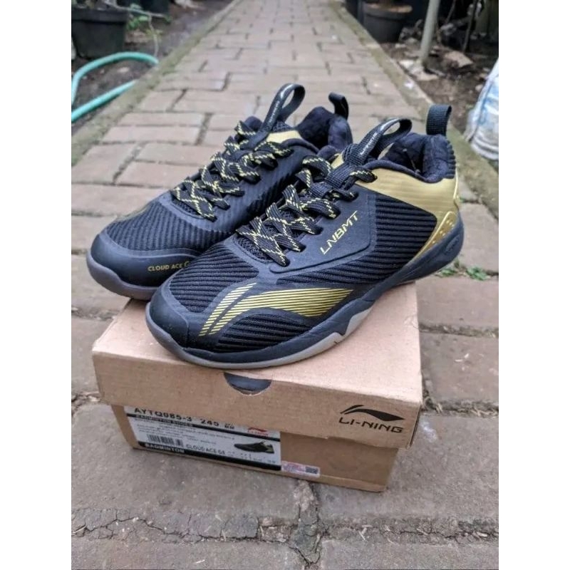 Sepatu Badminton Lining Cloud ace g8 second original