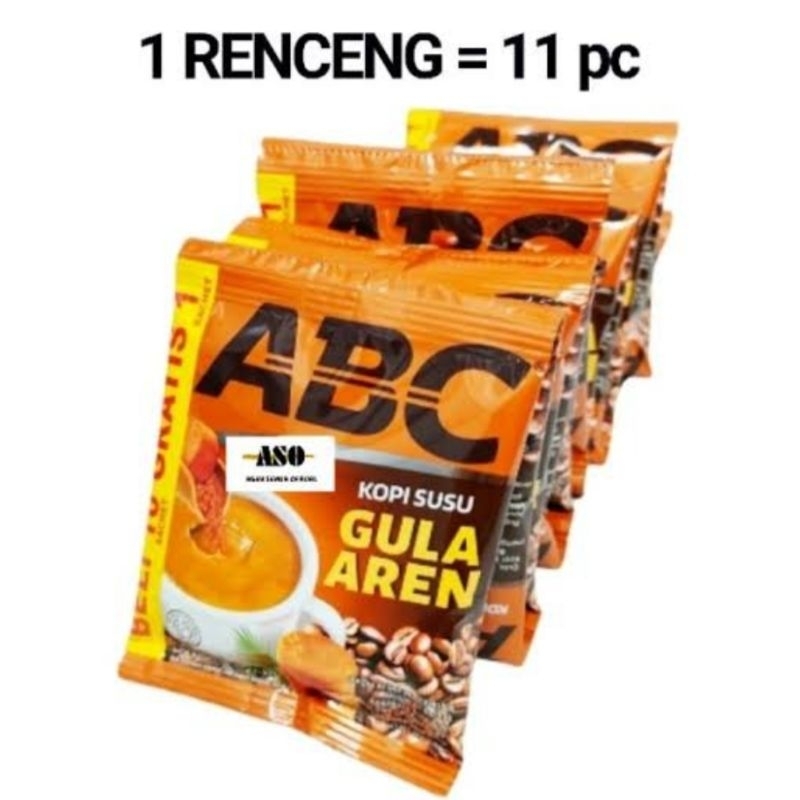 kopi abc gula aren sachet siap saji 27gr