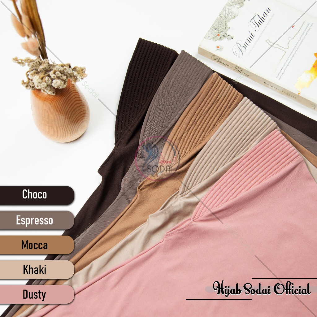 Bergo Instan Khimar Pet Antem Jersey Premium Ukuran XXL