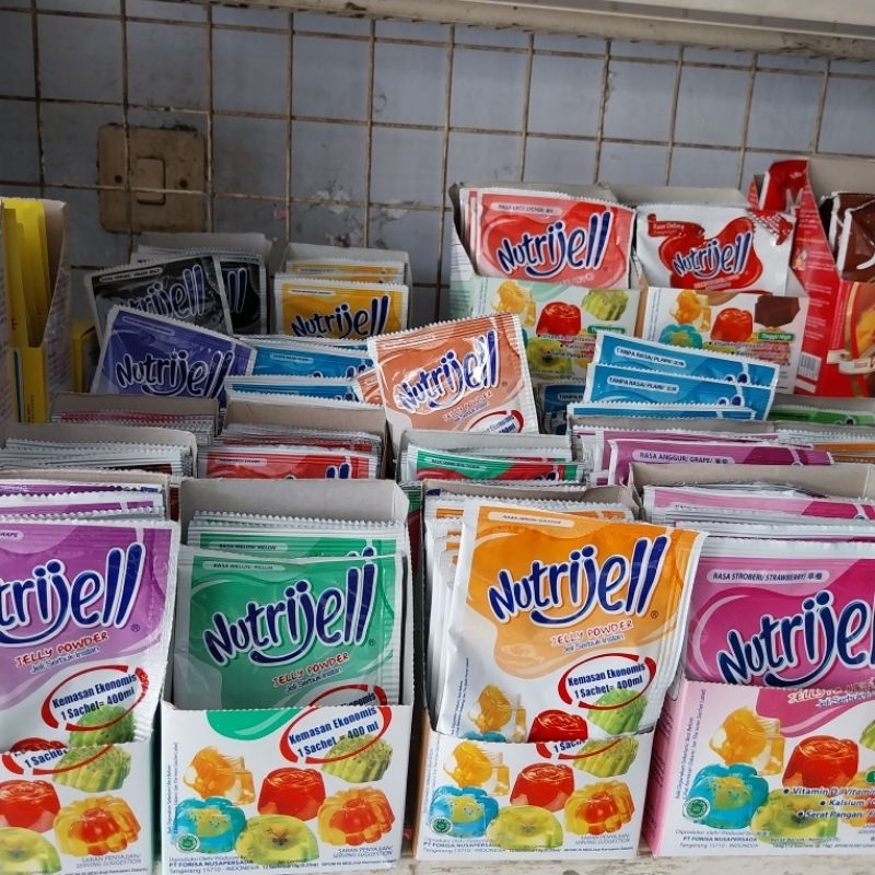 

NUTRIJELL KEMASAN EKONOMIS ALL VARIAN 1sachet 400ml