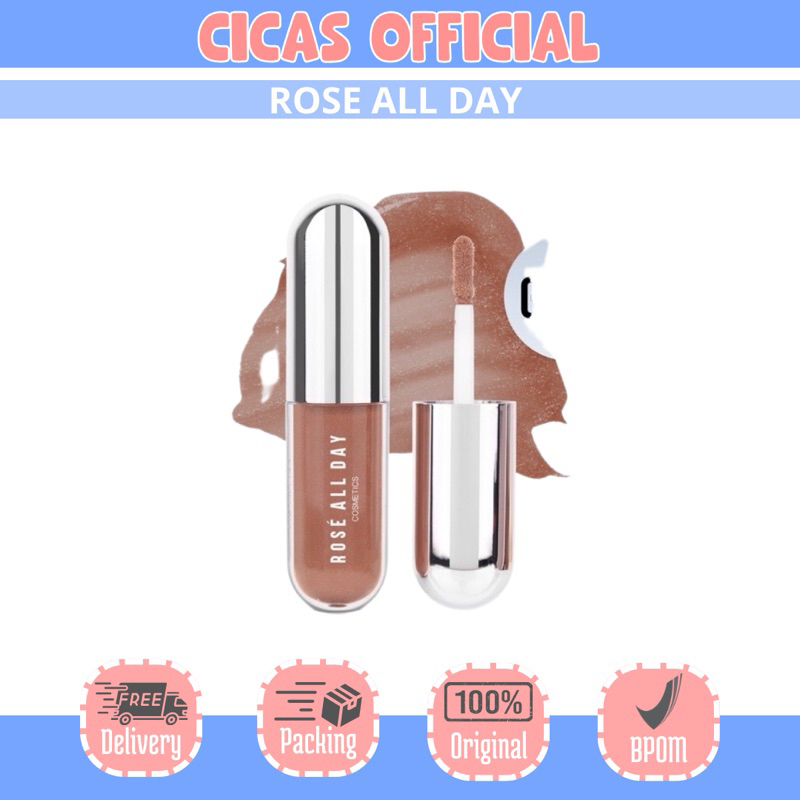cicasofficial - Rose All Day Lip Gloss Glow pill