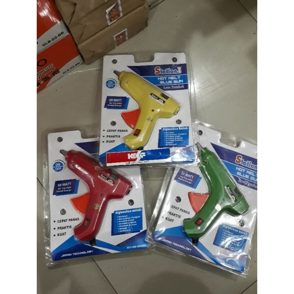 PISTOL LEM LILIN LEM TEMBAK 60WATT UKURAN BESAR