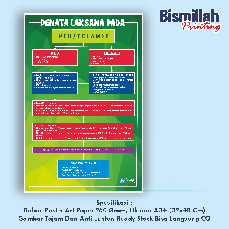 

Poster Kebidanan Penata Laksana Pada PEB/ Eklamsi