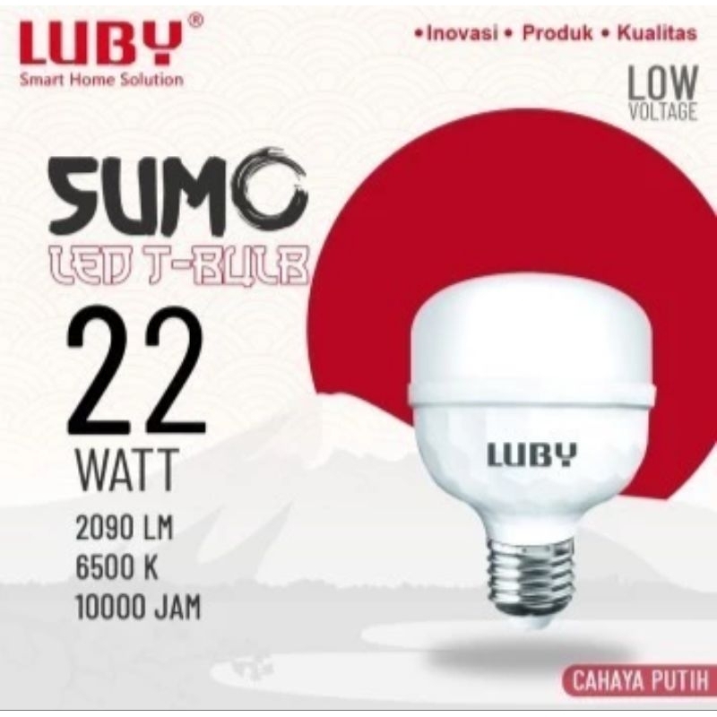 Lampu LED T-Bulp LUBY SUMO 22 Watt