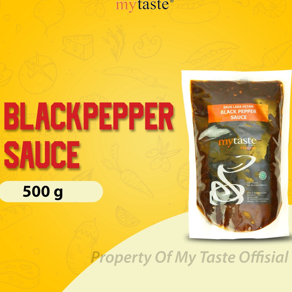 

Spesial disini My Taste BlackPepper Sauce 500gr Saus Lada Hitam Saus Barbeque Grill Saus Steak Daging Bumbu BlackPepper