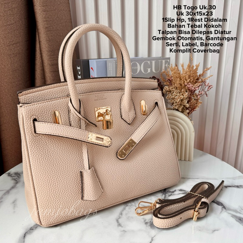 TAS KULIT WANITA BIANCA HB30 TOGO PREMIUM TAS BATAM JAMJO