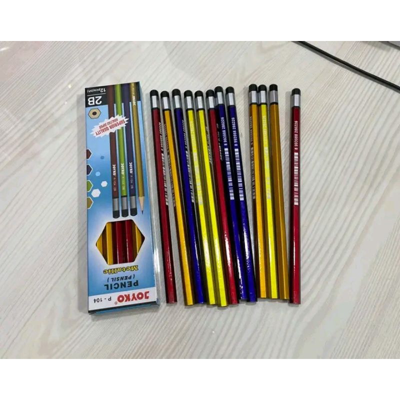 

PENSIL JOYKO METALIC 1PCK ISI 12PCS