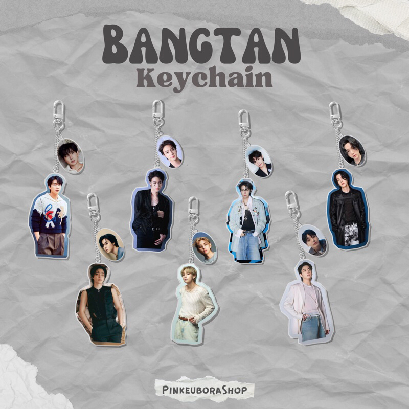 Bangtan Keychain | Keychain BTS | Gantungan Kunci BTS