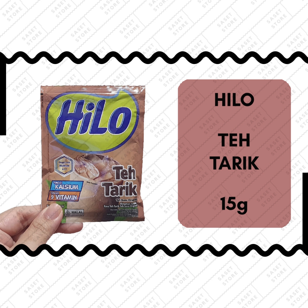 

HiLo Teh Tarik 15g Sachet Minuman Serbuk Instan Teh Susu Original