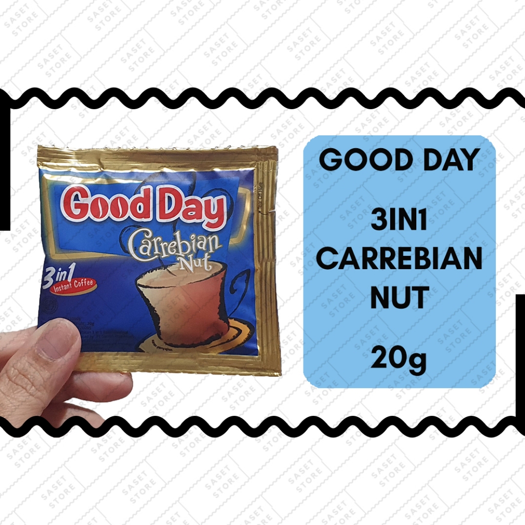 

Good Day Carrebian Nut 20g Sachet Kopi Instan Serbuk 3in1