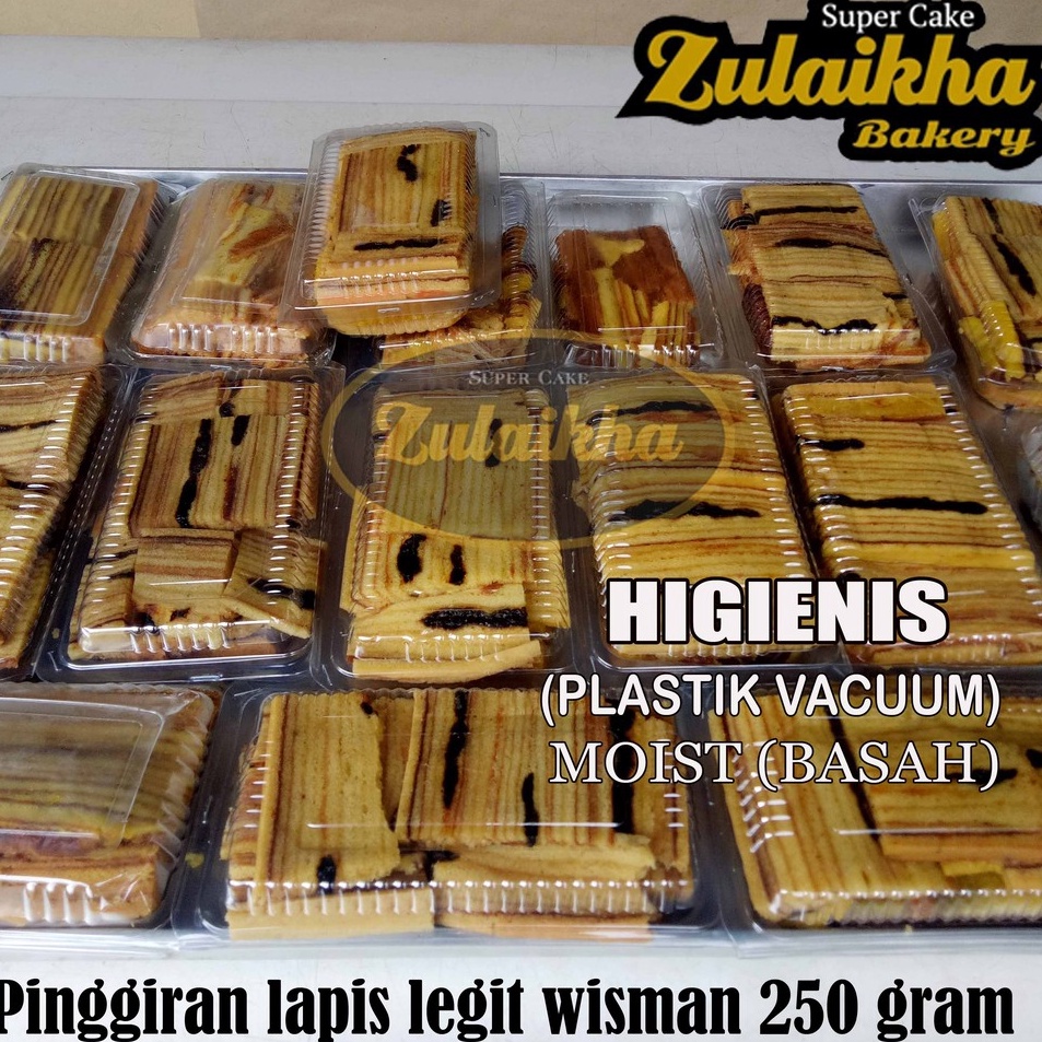 

Big Sale PINGGIRAN KUE LAPIS LEGIT WISMAN 250 GRAM