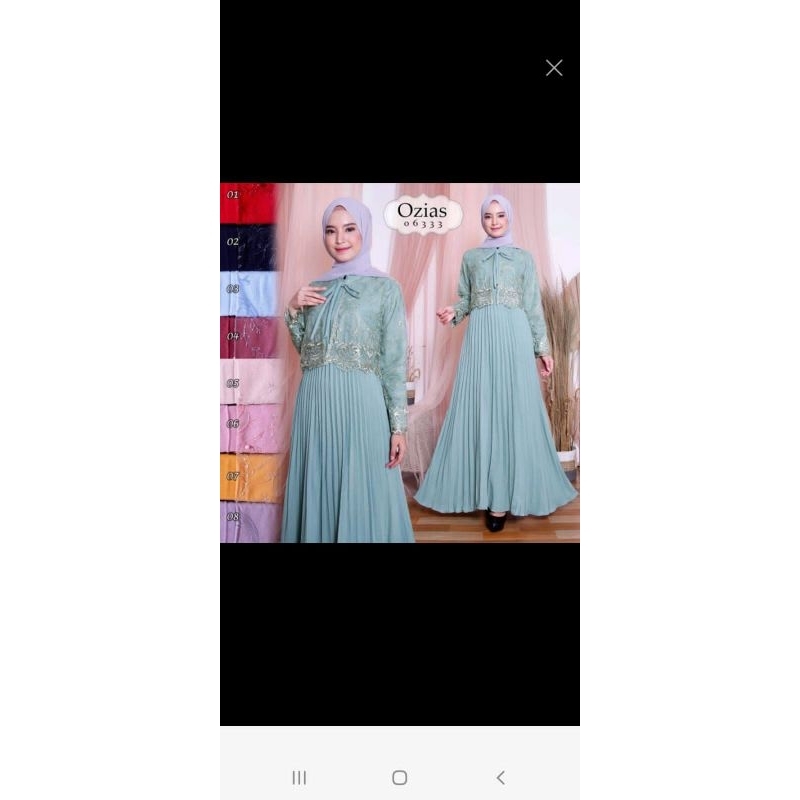 cuci gudang gamis brukat, ozias dll