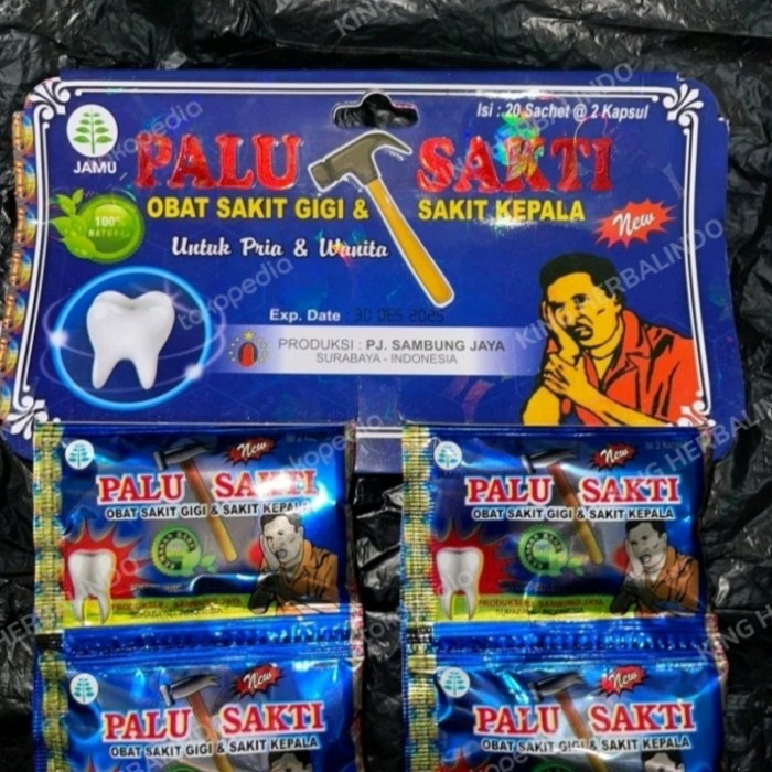 

KAPSUL PALU SAKTI OBAT SAKIT GIGI ORIGINAL