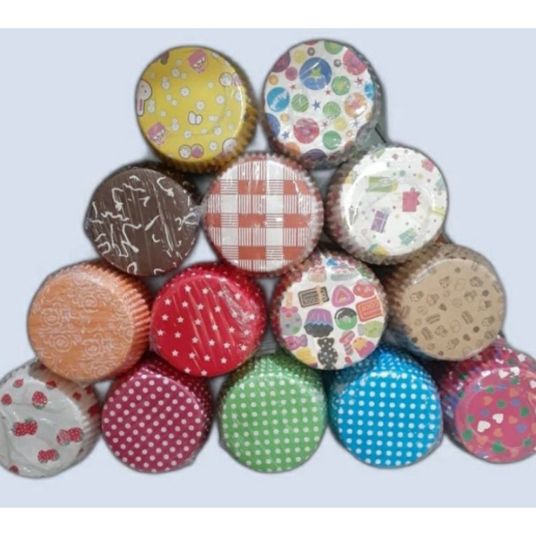 

Dapatkan cup roti bulat 8 cm motif isi 200 pcs