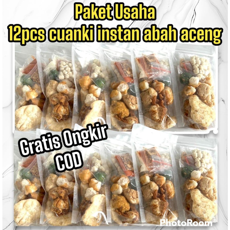 

Langsung Checkout Paket Usaha 12 bks Cuanki Instan Abah Aceng