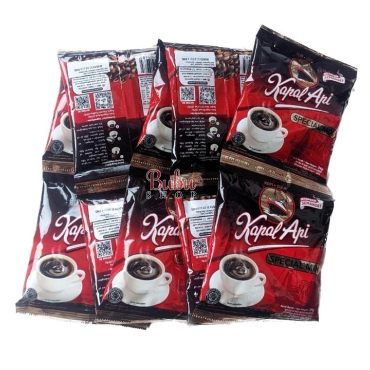 

Kilat Hemat kopi kapal api special mix ( 10 sachet / renceng )