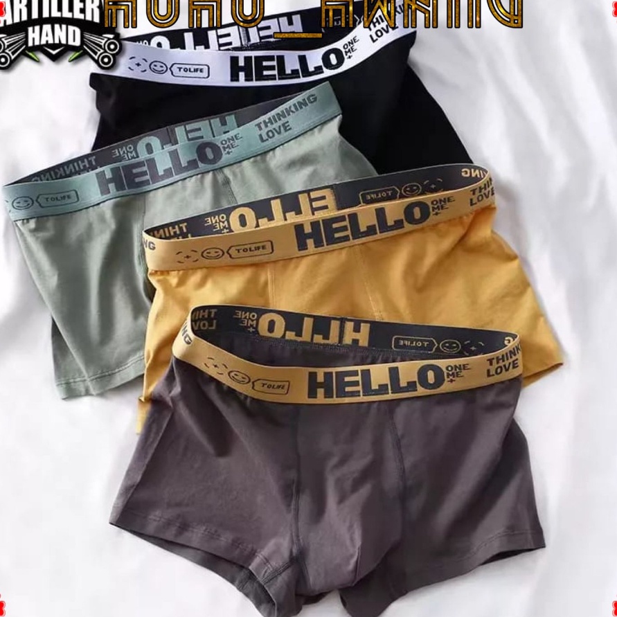 GHYX9934 Terbaru HOHO_HWANG (C-346) BOXER PRIA ||CELANA DALAM PRIA bahan adem lembut