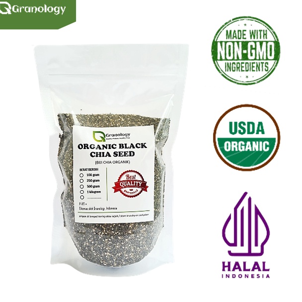 

Belanja disini Organic Chia Seed Peru (500 gram) by Granology