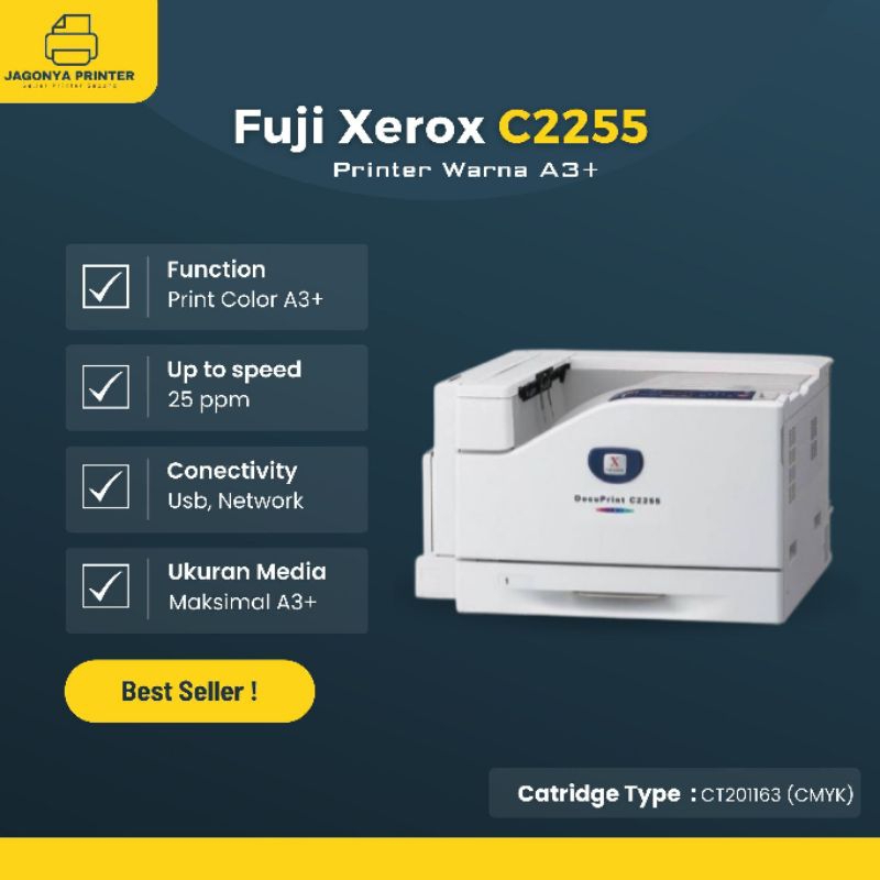 Printer Fuji Xerox C2255 Laser warna A3+