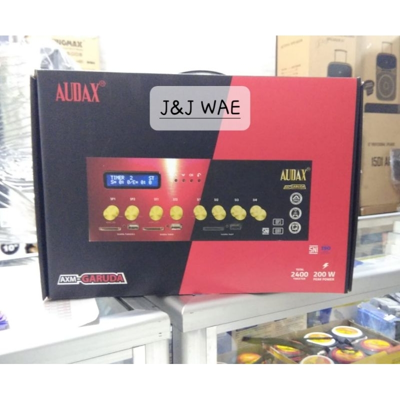 Amplifier Walet Audax AXM garuda/ Ampli audax garuda 3player+time+charger