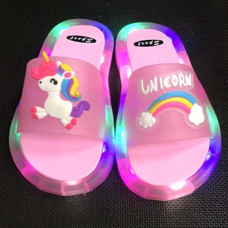 ✨ AN020 SANDAL ANAK FASHION SANDAL ANAK LAMPU LED grosir
